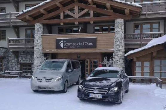 navette lyon stations de ski des alpes avec chauffeur luxe